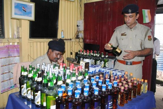 Tripura Government earns  huge revenue through liquor sales in the State